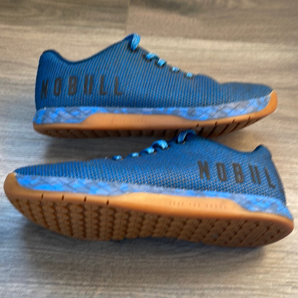 NOBULL Blue Gum Trainers with Superfabric women’s 7 or men’s 5.5